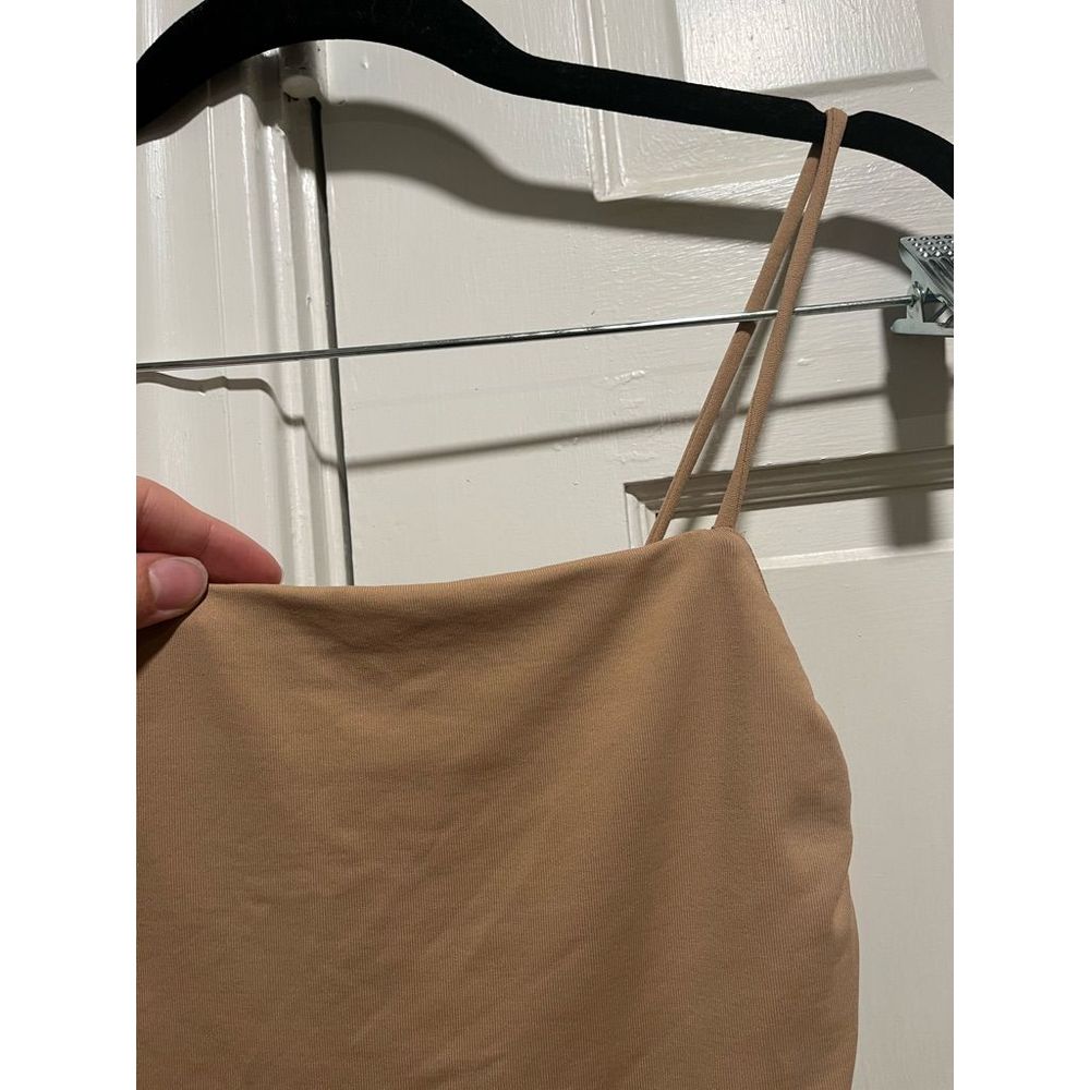 Zara Women’s Nude Tank Top Bodysuit - Picture 3 of 7